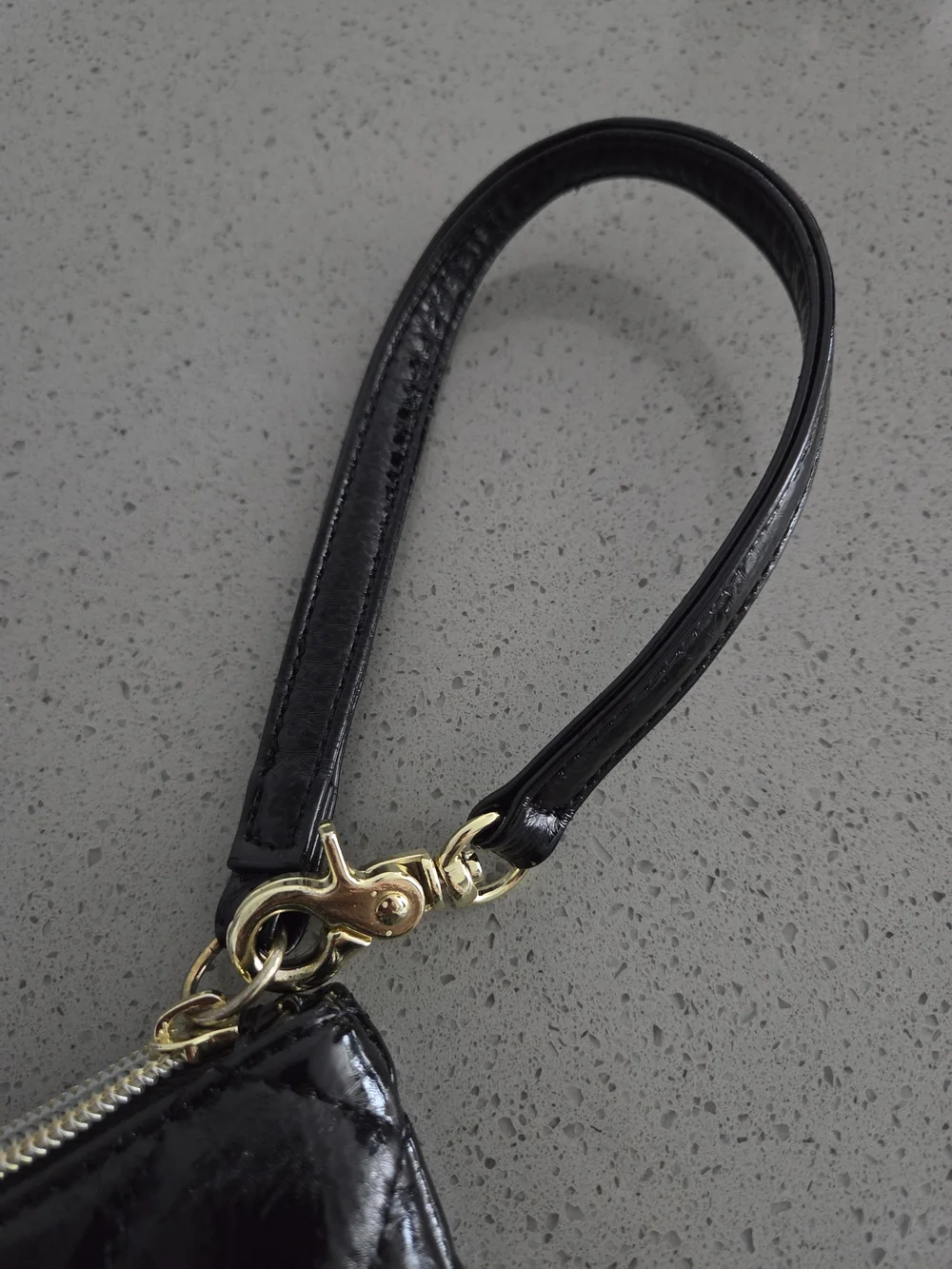 Betsey Johnson sleek quilted